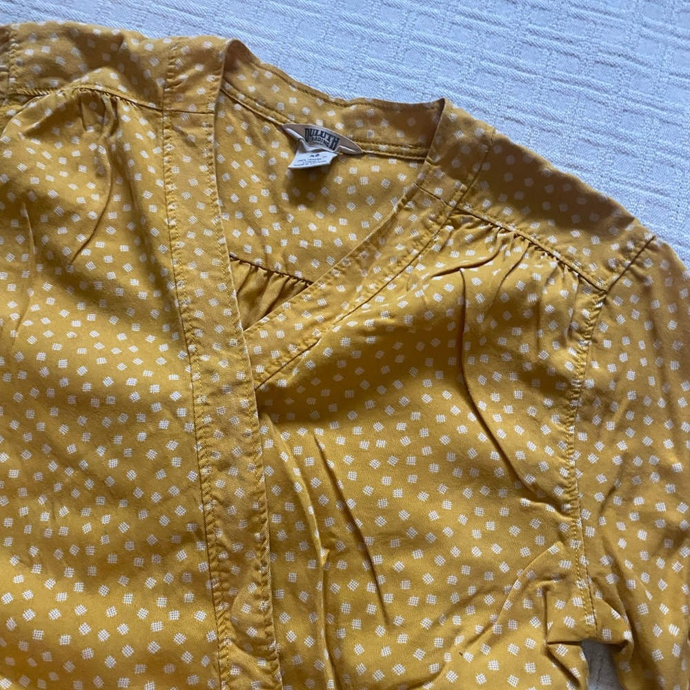 Duluth Trading Co. yellow top. - Picture 3 of 9
